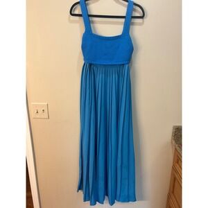 knee length dresses for ladies Petal & Pup Women's Naira Pleated Maxi Dress
